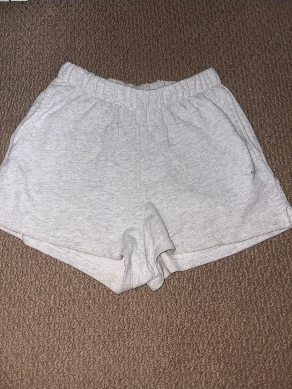 Garage Light Gray Athletic Lounge Shorts